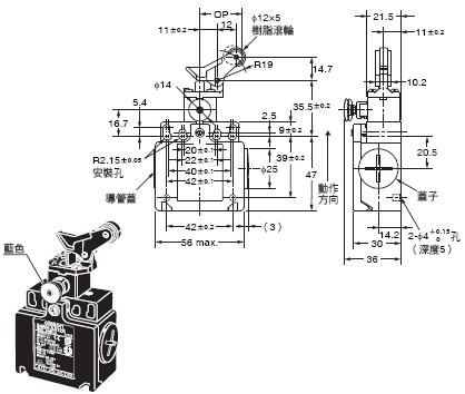 D4N-[]R 外觀尺寸 18 