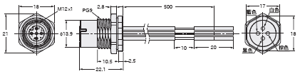 XS5 外觀尺寸 40 