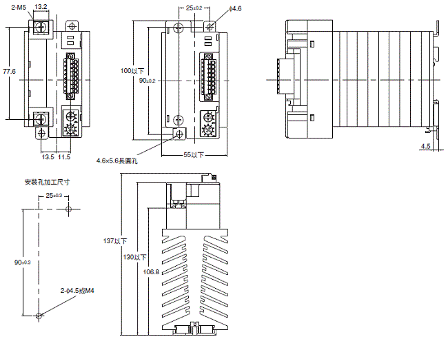 G3PF 外觀尺寸 5 