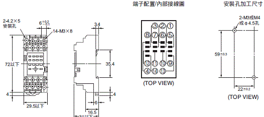 H3YN 外觀尺寸 25 