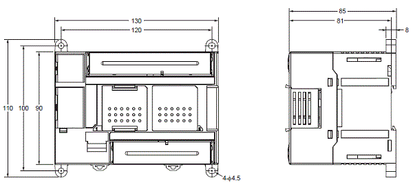 G9SP 外觀尺寸 2 