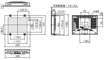 FH 外觀尺寸 35 