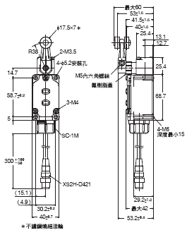 WL-N / WLG 外觀尺寸 56 