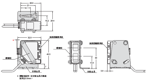 E3NC 外觀尺寸 27 