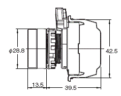 A22NN / A22NL 外觀尺寸 15 