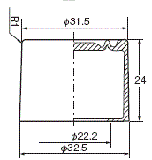 A22NN / A22NL 外觀尺寸 53 