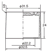 A22NS / A22NW 外觀尺寸 36 