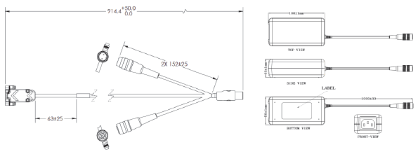 MicroHAWK F430-F / F420-F / F330-F / F320-F 外觀尺寸 59 