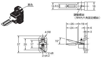 D4GS-N 外觀尺寸 5 